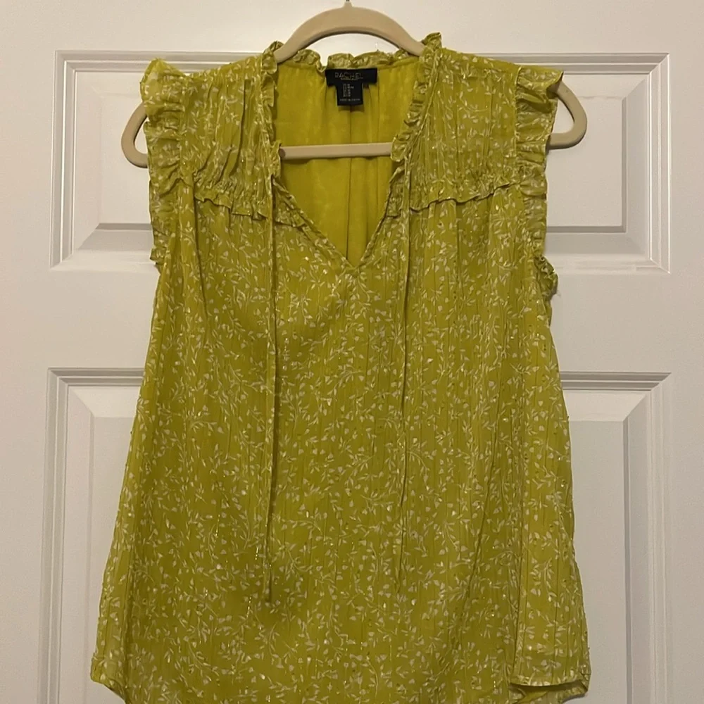 Rachel Roy sleeveless top blouse size medium - Picture 2 of 5